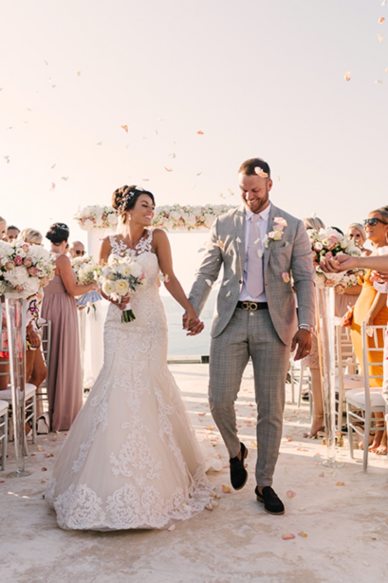 Modern Style Wedding at Cavo Ventus, Santorini
